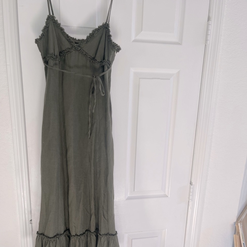 Zara linen dress - S